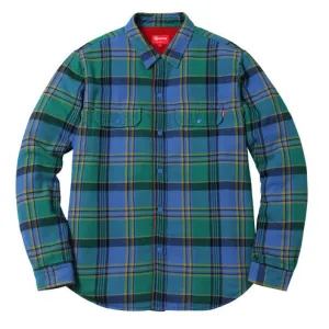 SUPREME Pile Lined Plaid Flannel Shirt