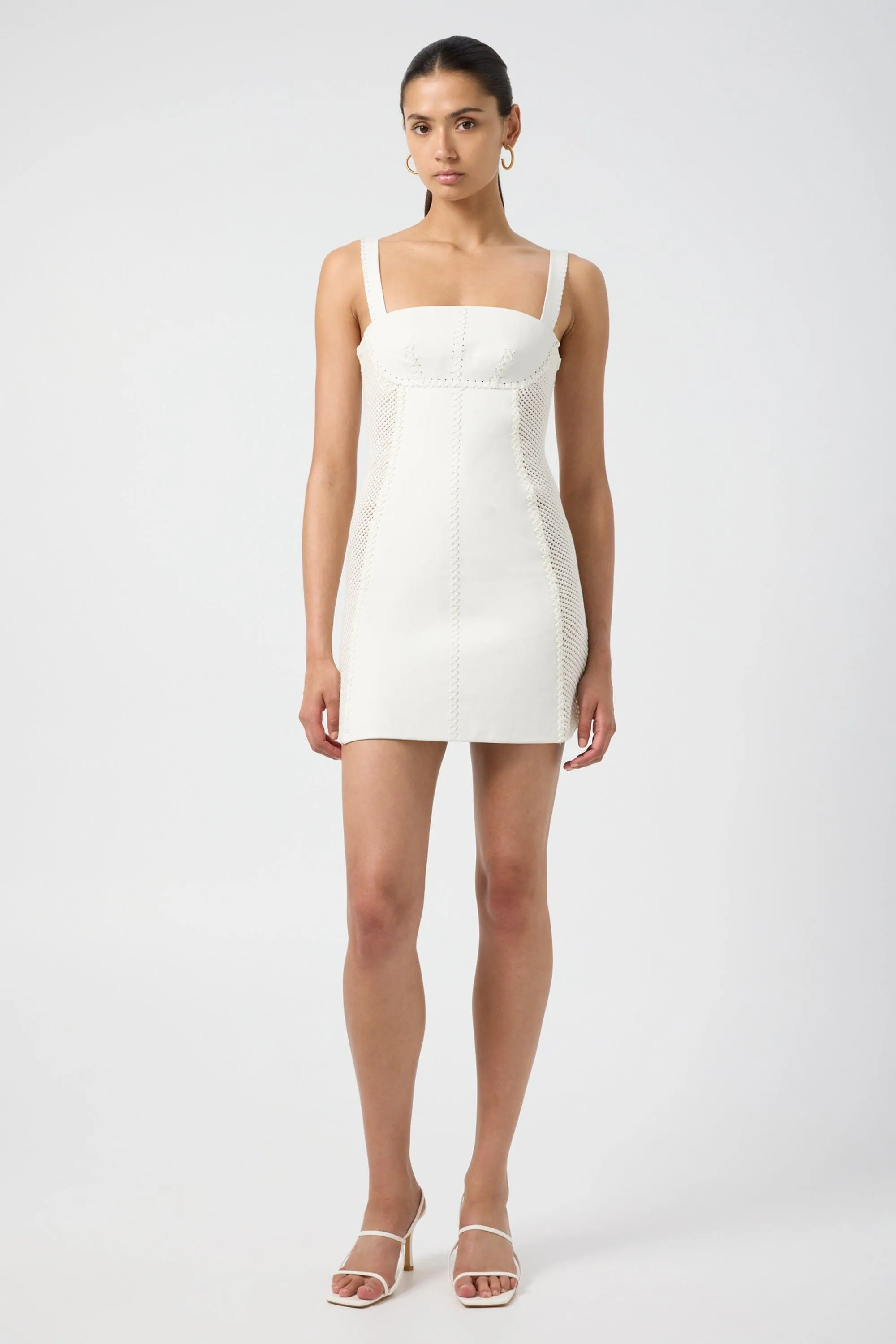 SYNERGY MINI DRESS | VANILLA