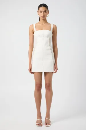 SYNERGY MINI DRESS | VANILLA