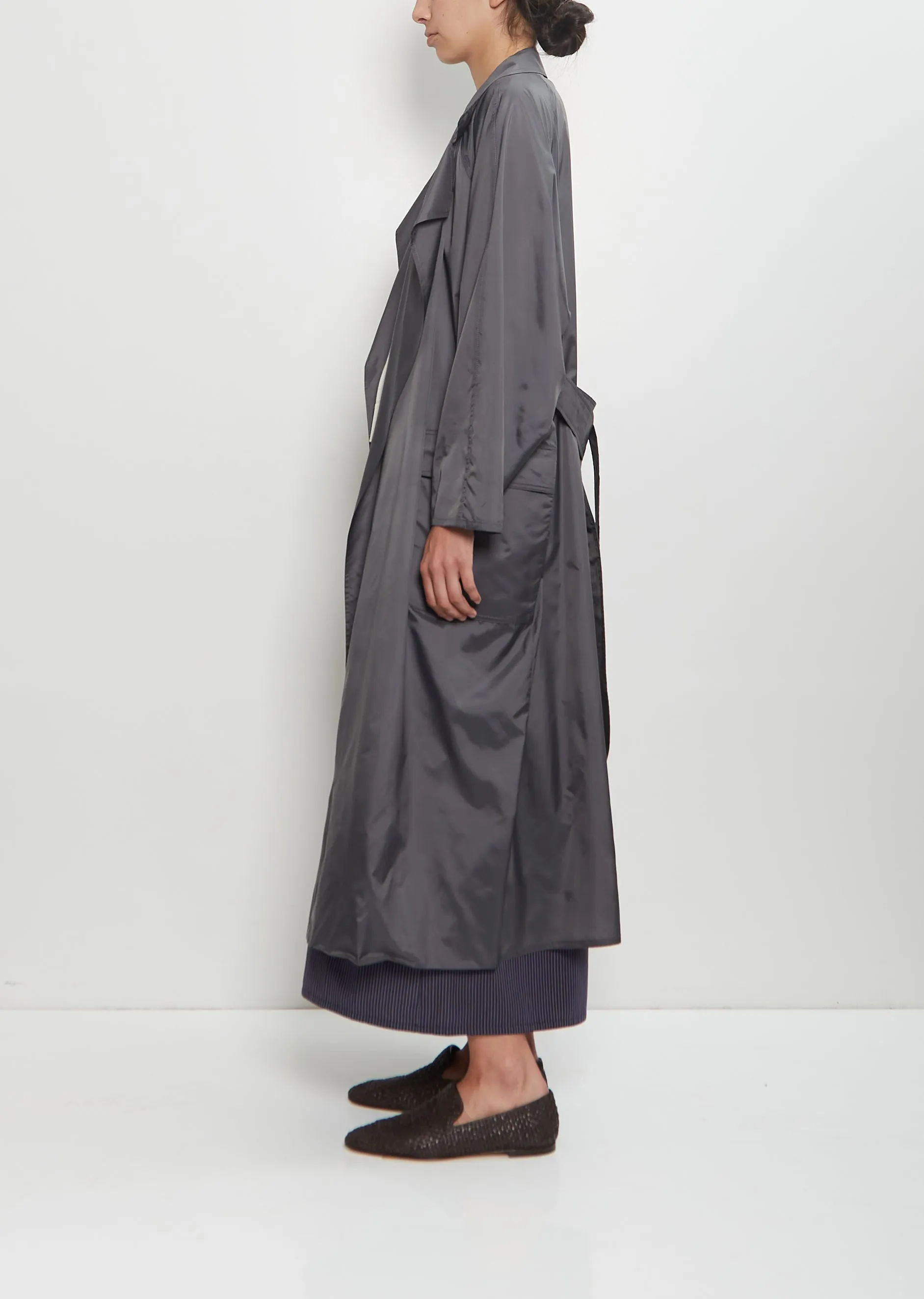 Technical Oversized Trench Coat