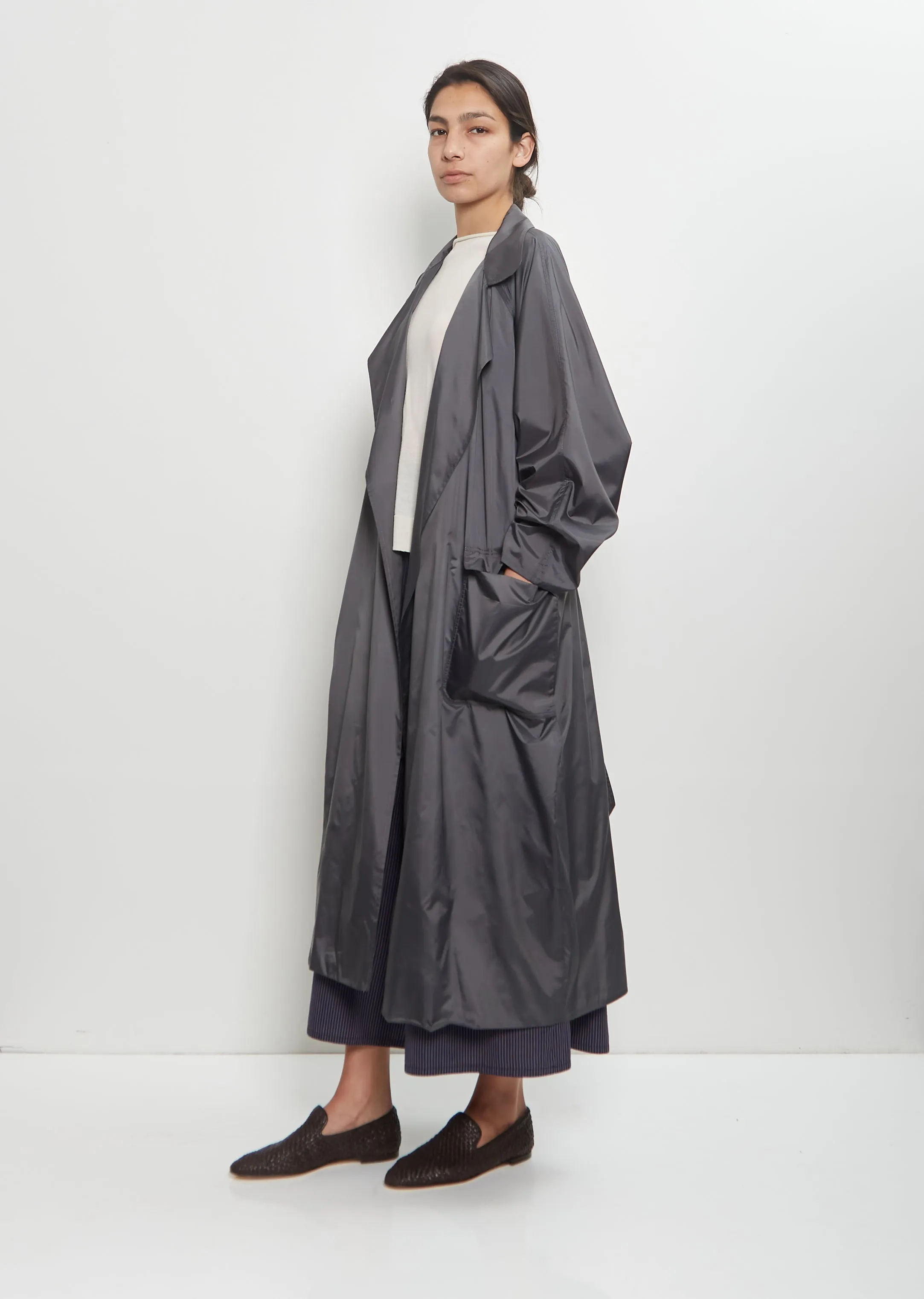 Technical Oversized Trench Coat