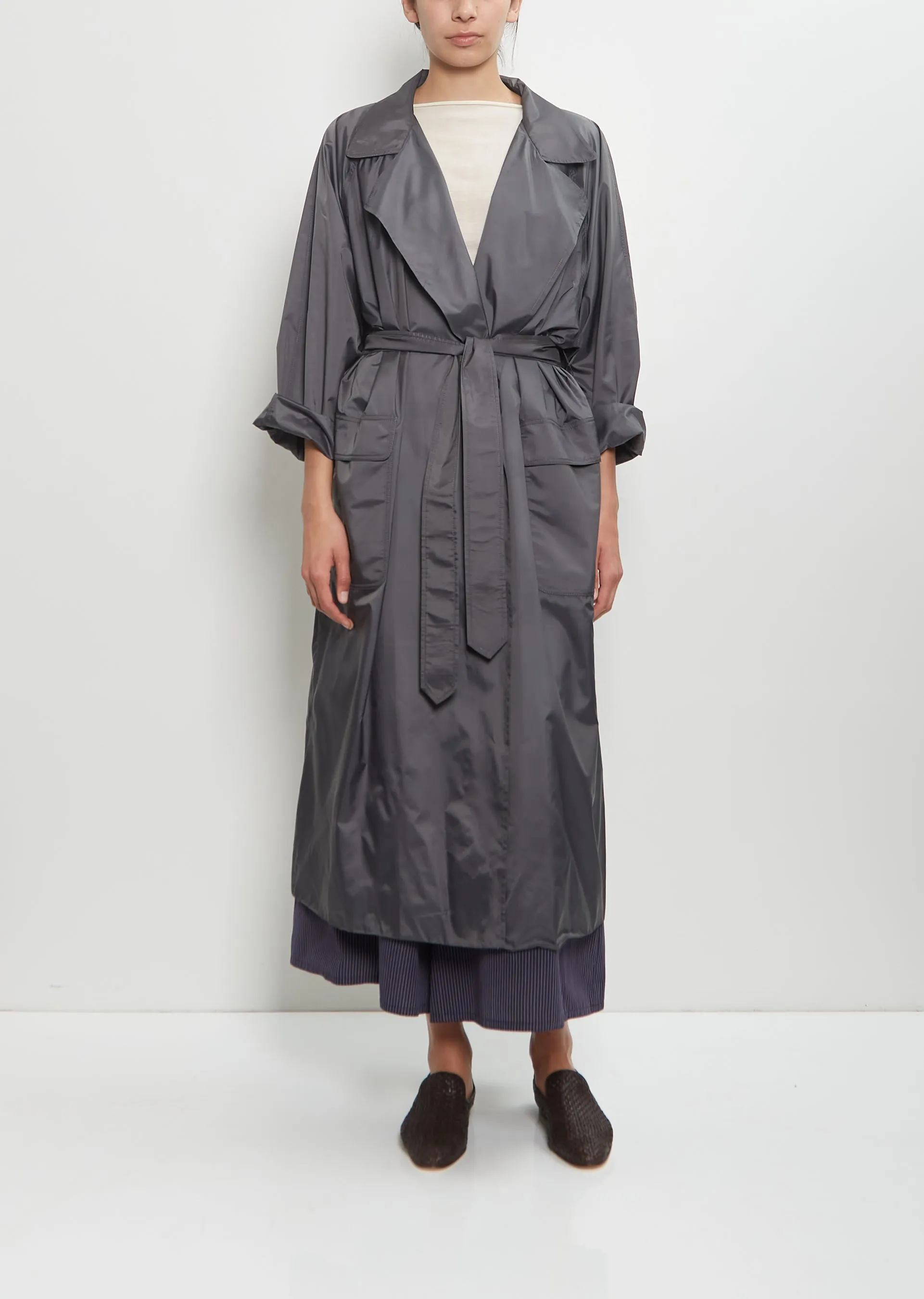 Technical Oversized Trench Coat