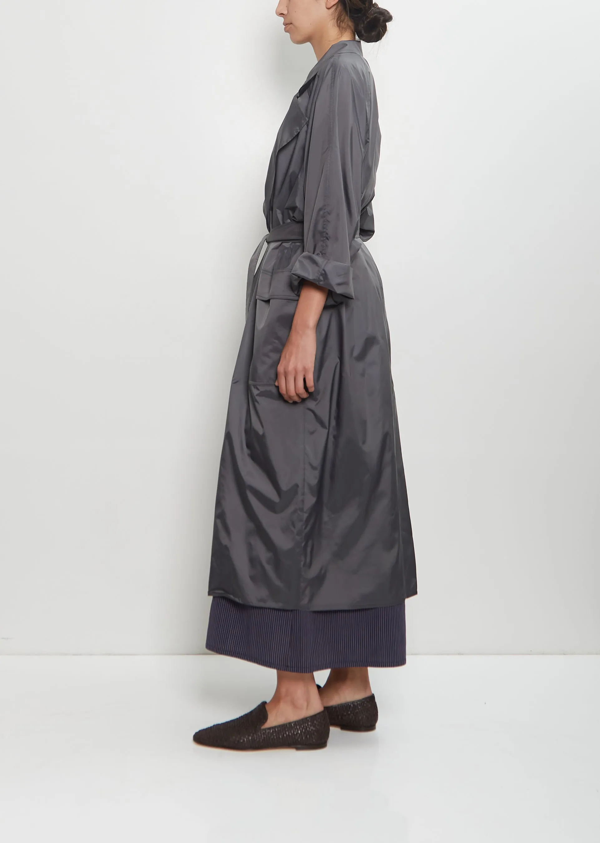 Technical Oversized Trench Coat