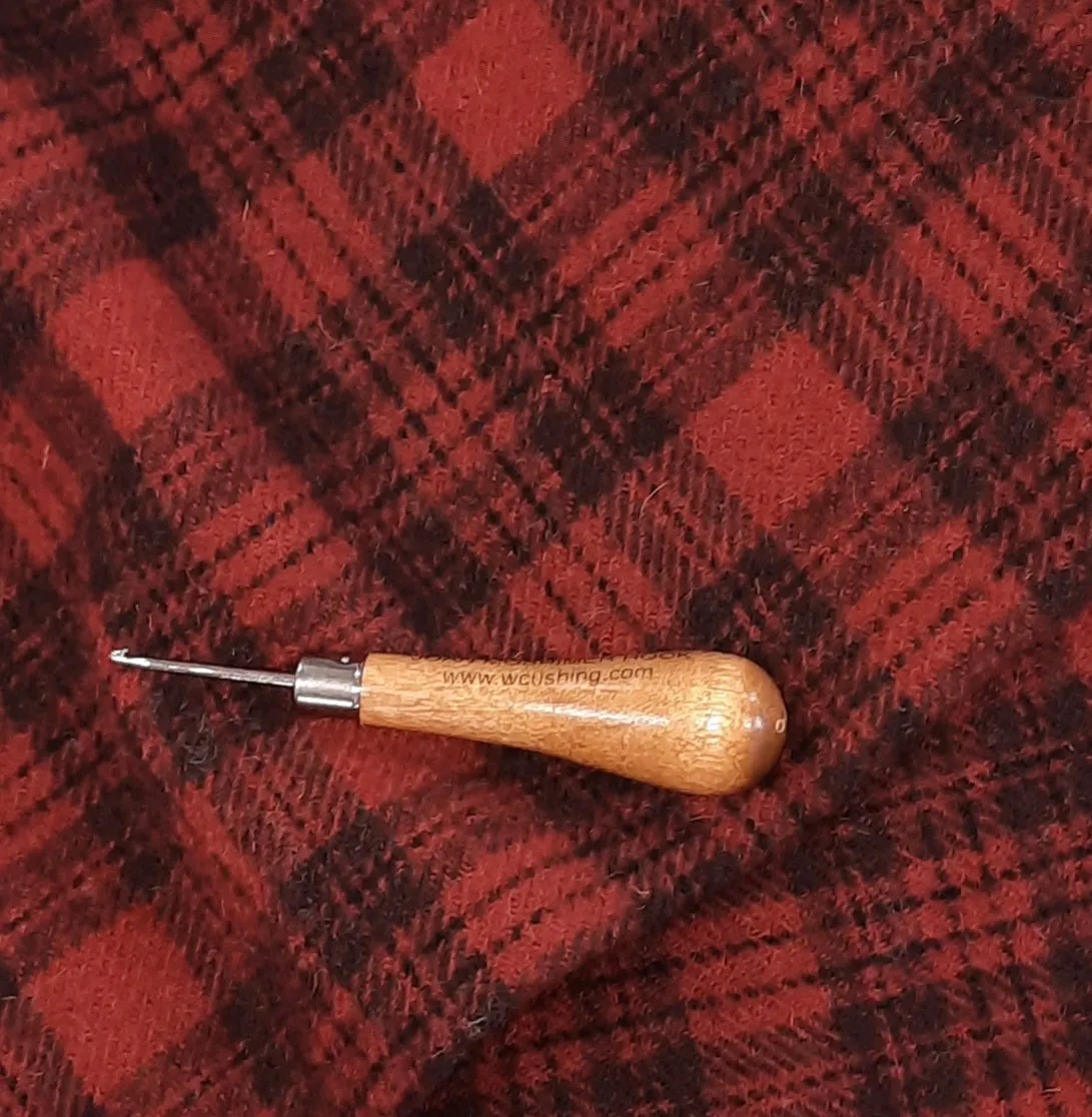 Textured Wool Fabric "Paul Bunyan Plaid"