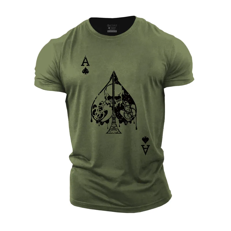 The Ace Of Spades Cotton T-Shirt