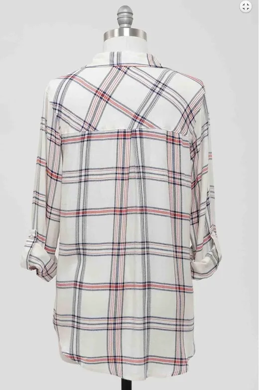 The Brinklee Button Down Top