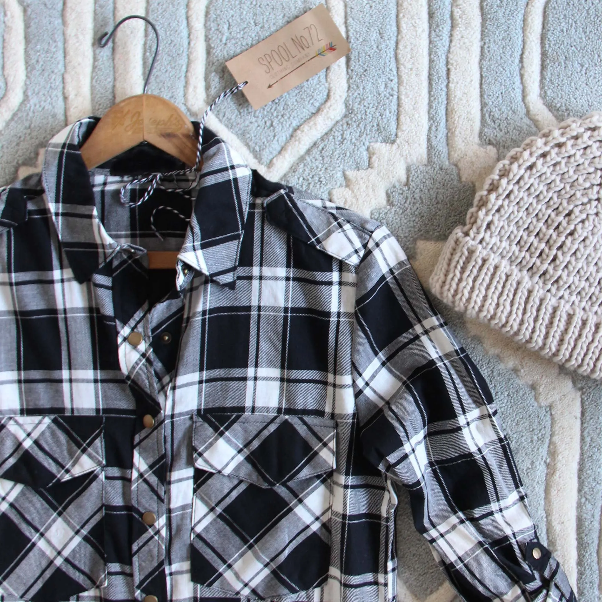 The Everyday Plaid Top in Buffalo
