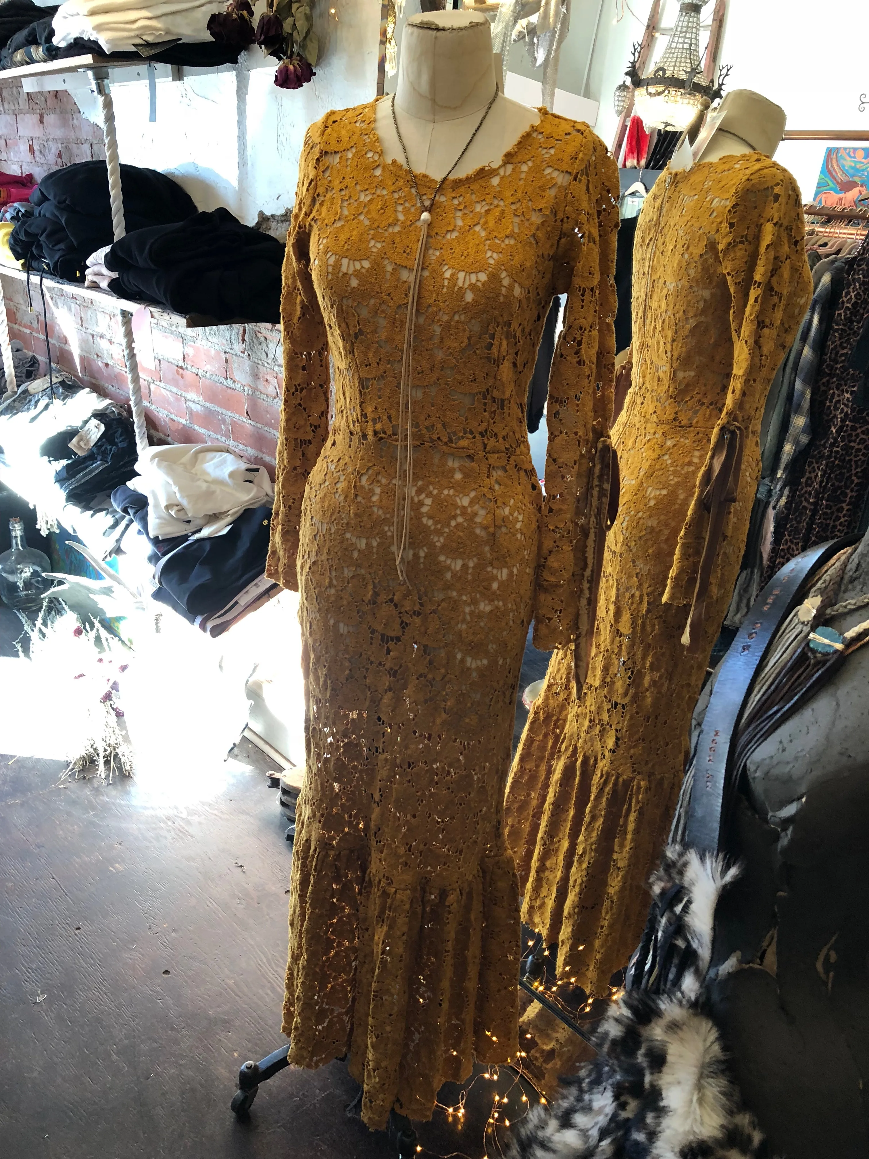 The French Soleil lace dress