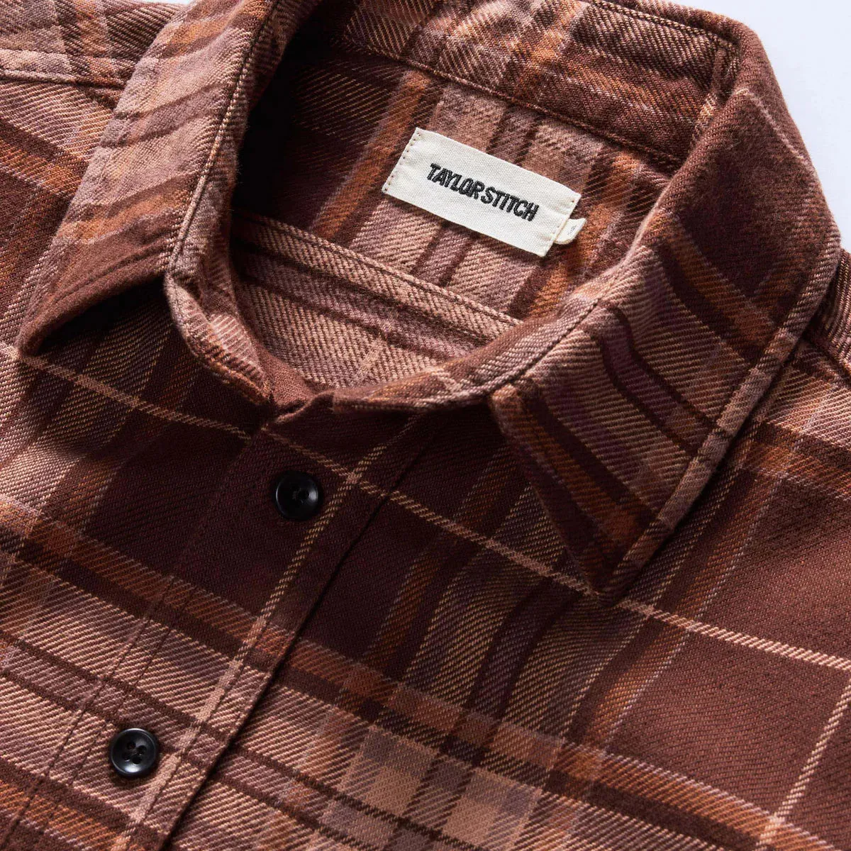 The Ledge Shirt in Chestnut Plaid