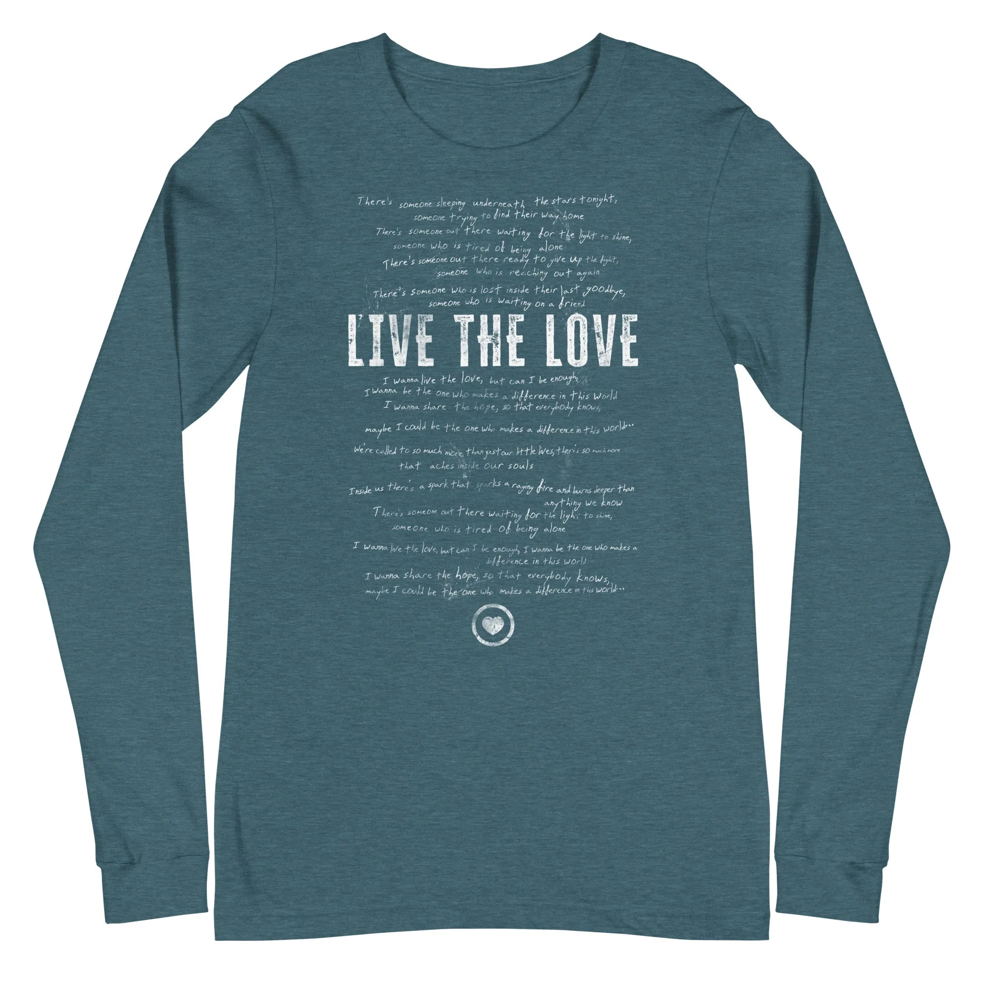 The Live the Love Unisex Long Sleeve Tee
