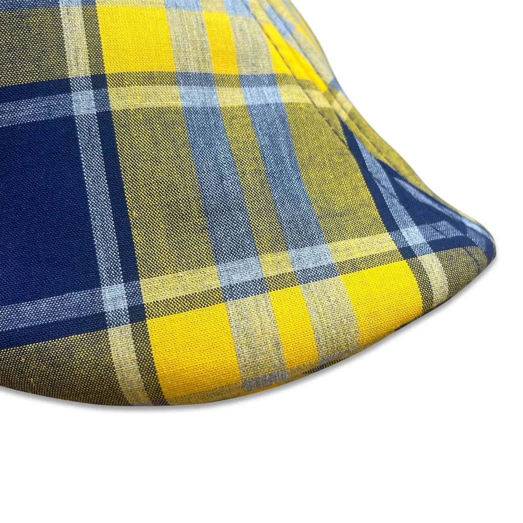 The Sweetwater Plaid Trainer Boston Scally Cap - Goldwater