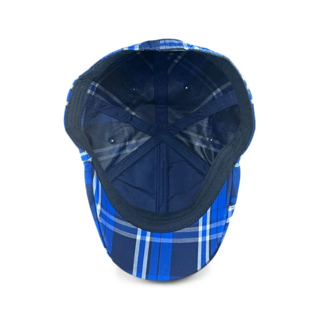 The Sweetwater Plaid Trainer Boston Scally Cap - Sweetwater