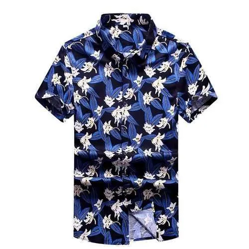 Thin Printing Hawaiian Shirts