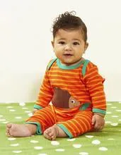 Toby Tiger Hedgehog Sleepsuit