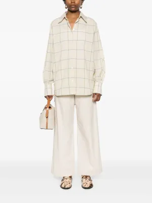 Toteme - Kimono-sleeve Poplin Shirt