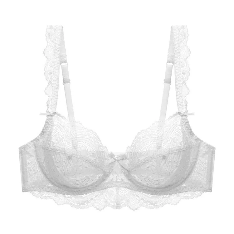Transparent Lace Bra Ultra-thin Plus Size Bra