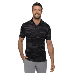 Travis Mathew Beachside Stealth Polo - Black