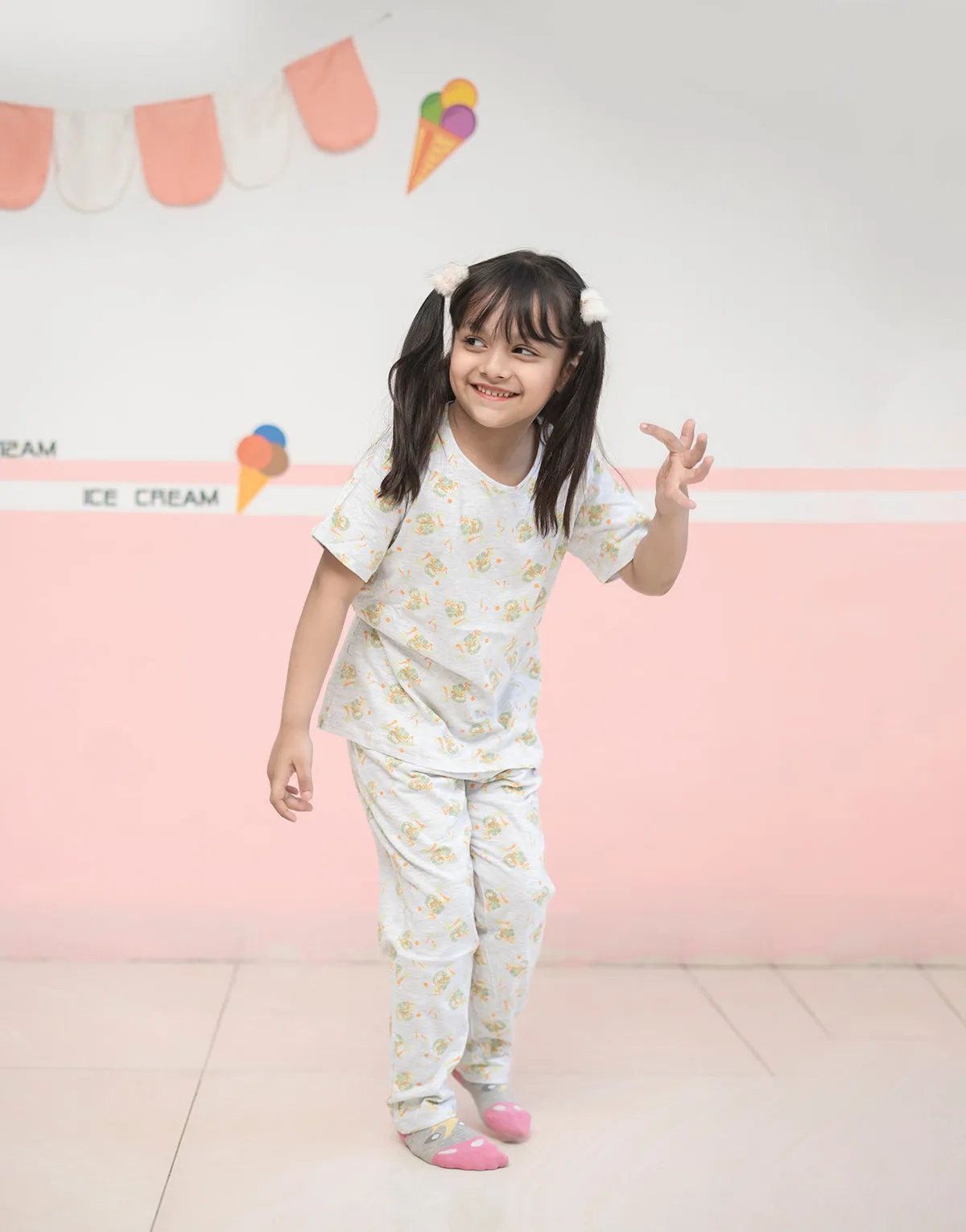 Trees Pattern Kids Pajamas