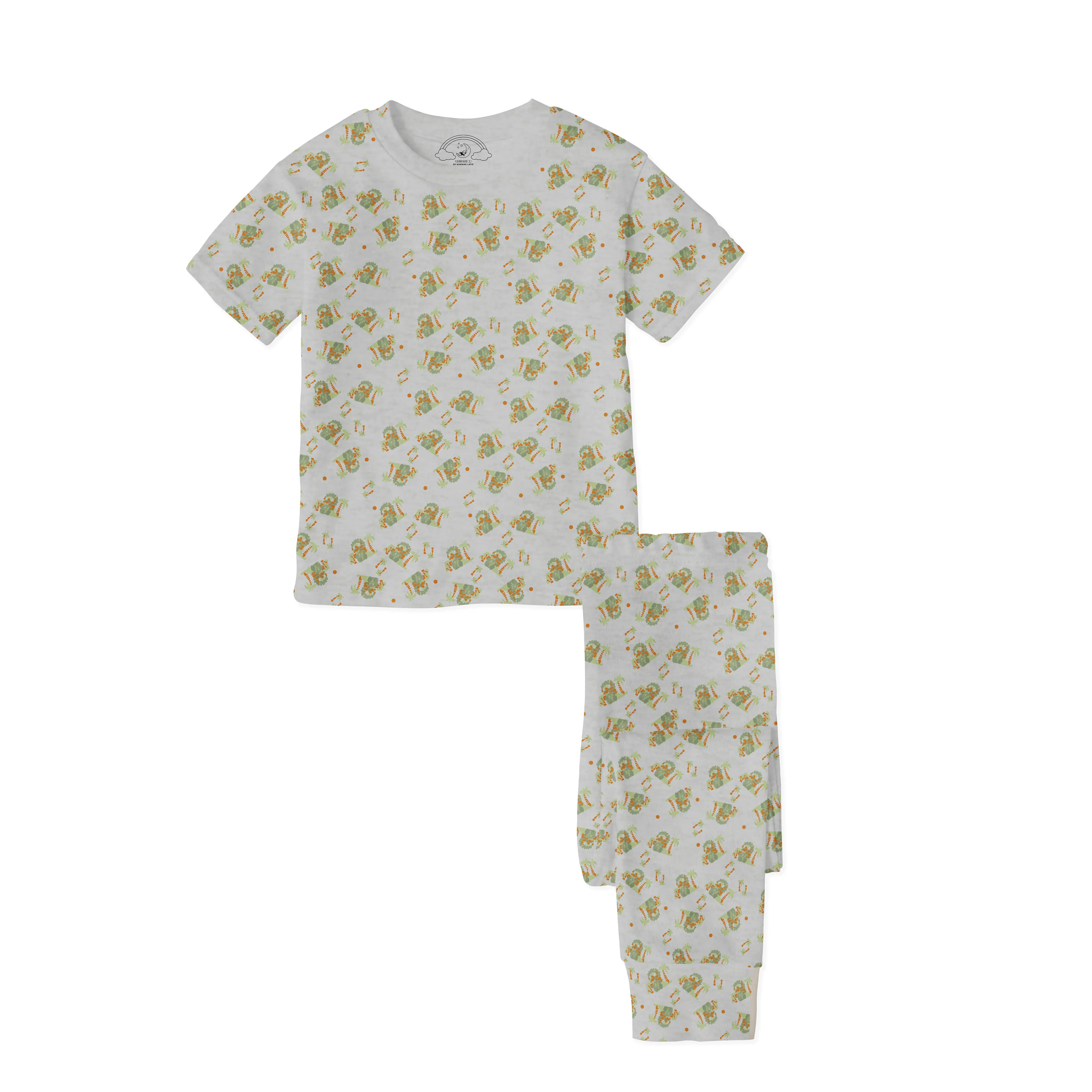 Trees Pattern Kids Pajamas