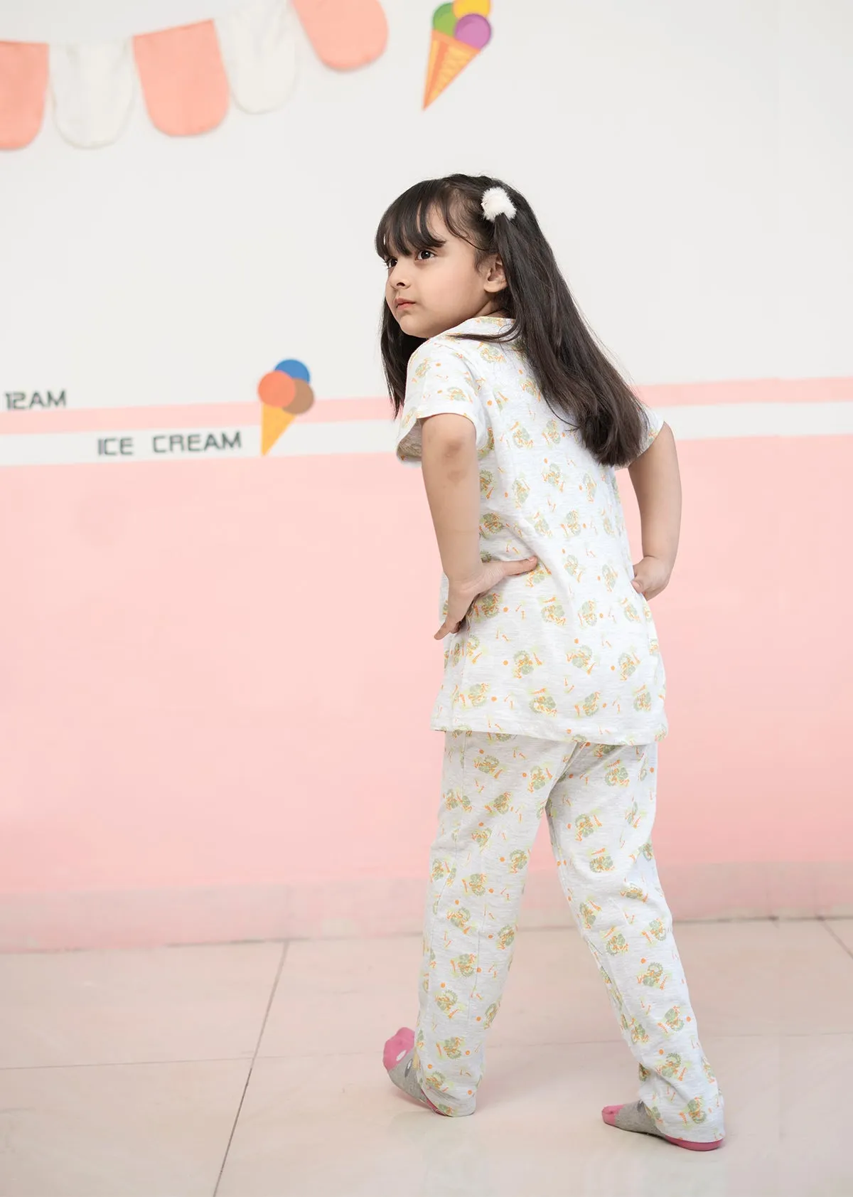 Trees Pattern Kids Pajamas