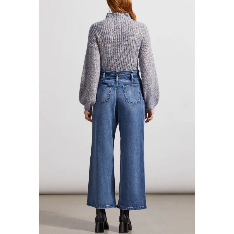 Tribal Brooke Paperbag Wide Leg Jeans