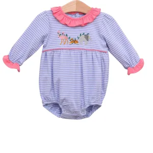 Trotter Street Kids Zoo Friends Bubble - Pink/Blue