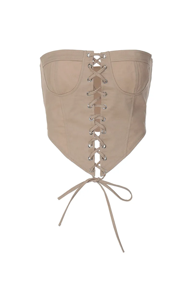 TT3122 Corset Bustier Top