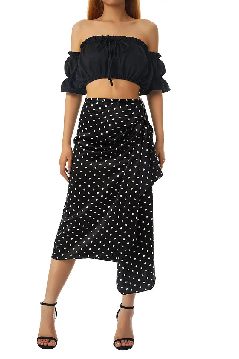 TT3123 Ruffle Bandeau Top