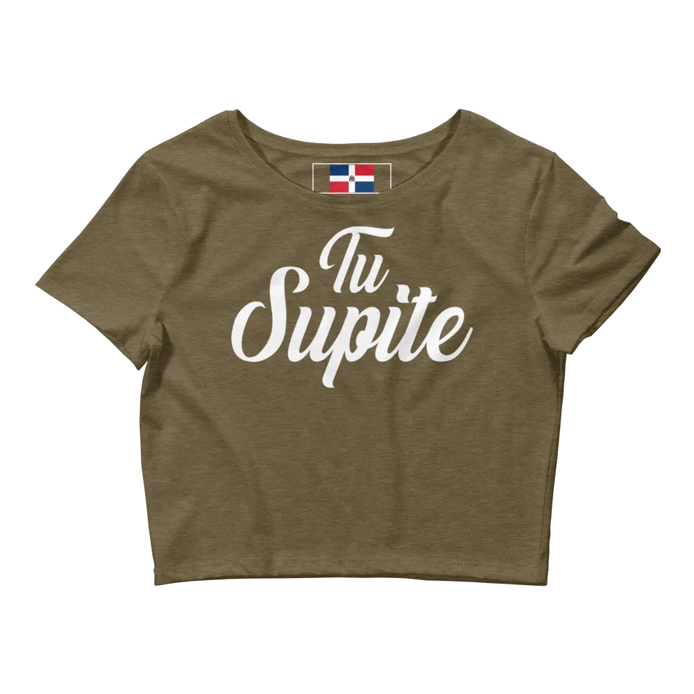 Tu Supite Dominican Crop Top Tee