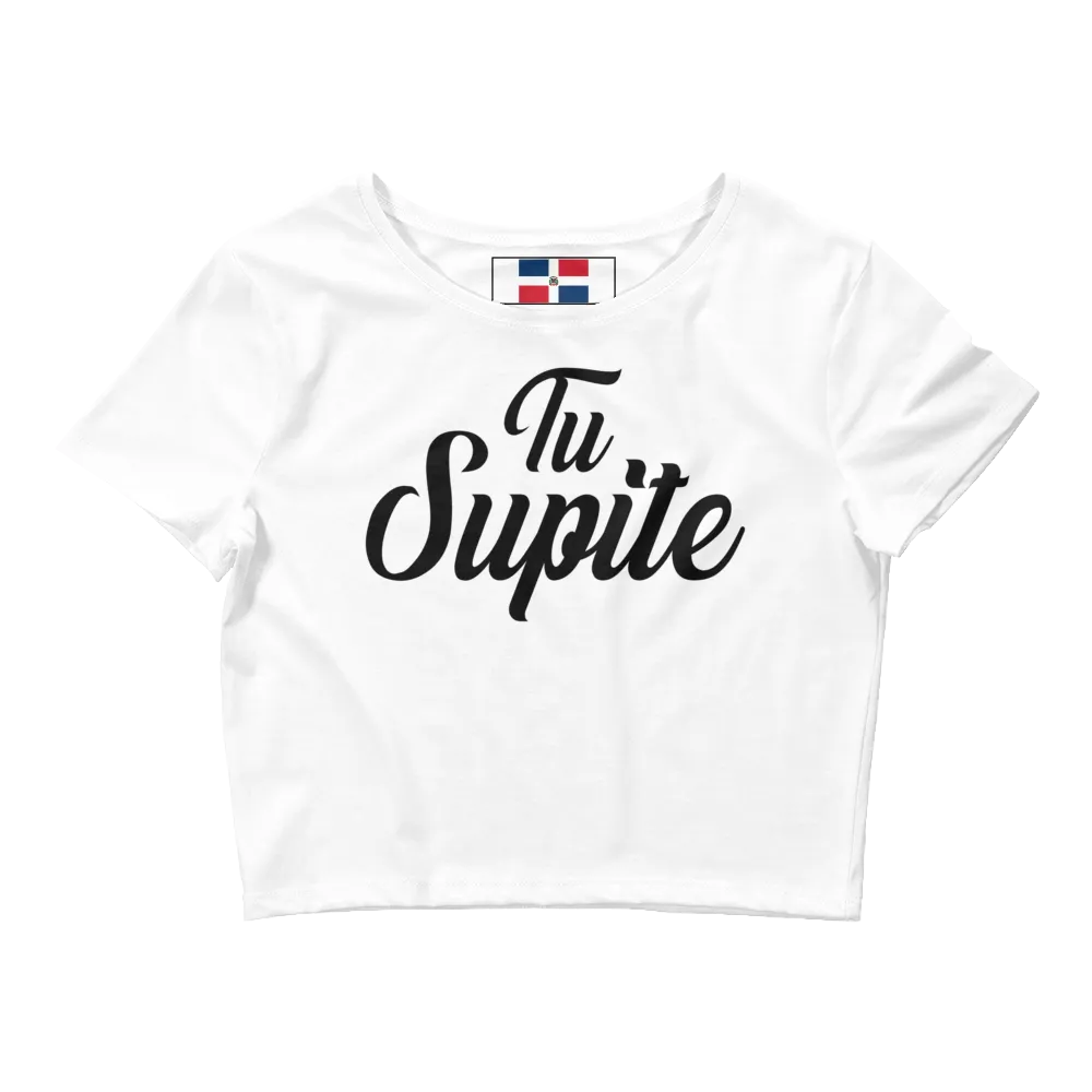 Tu Supite Dominican Crop Top Tee