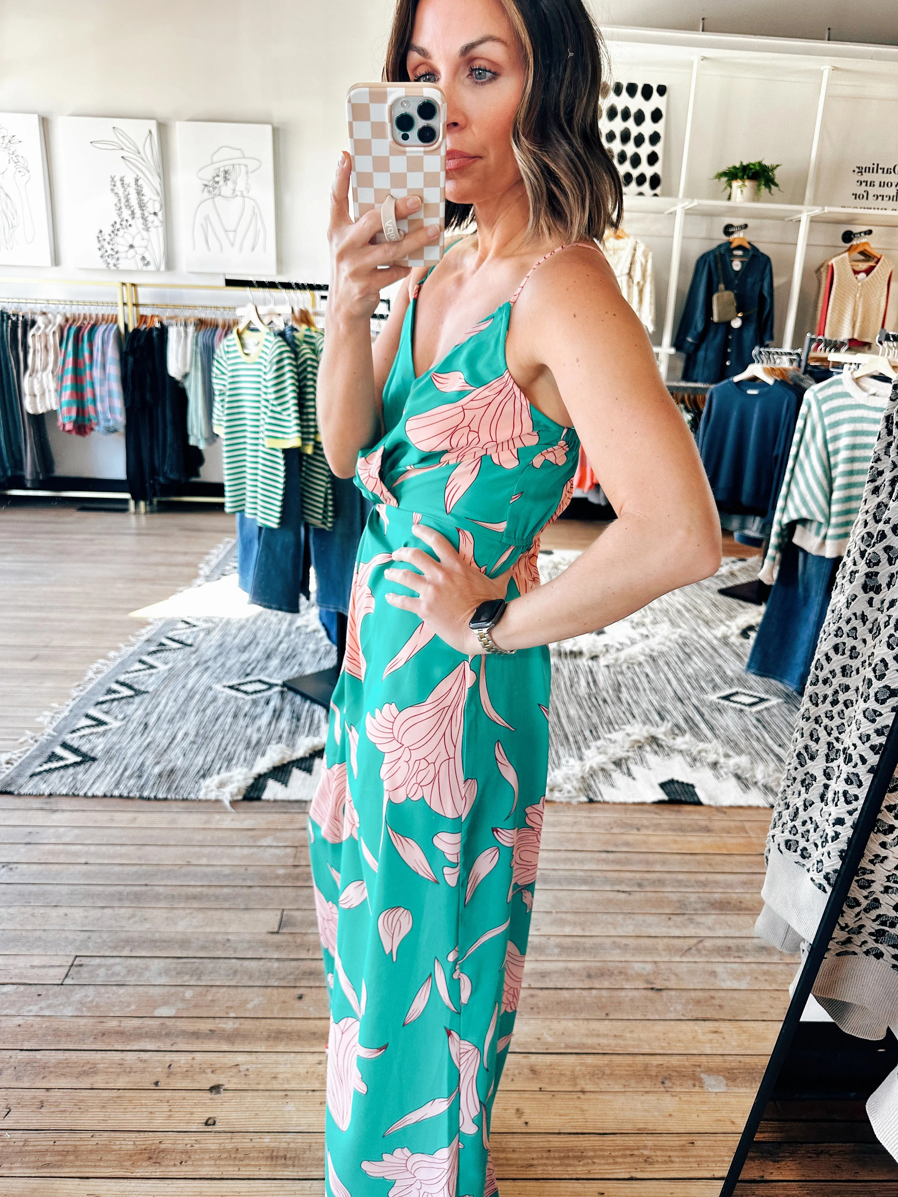 Twist & Flow Printed Jumpsuit-2 Colors