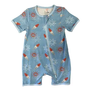 Two Peas Clothing Co Patriotic Pops Miller Romper