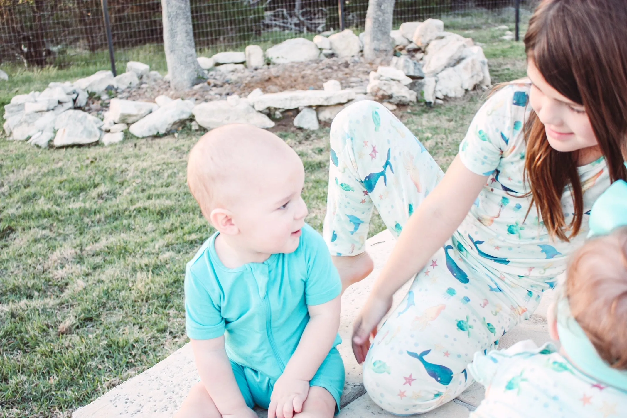 Two Peas Clothing Co Under the Sea Miller Romper