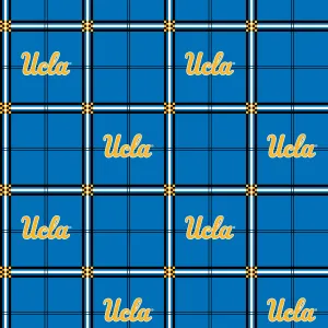 UCLA-Plaid Flannel-100% Cotton-UCLA023