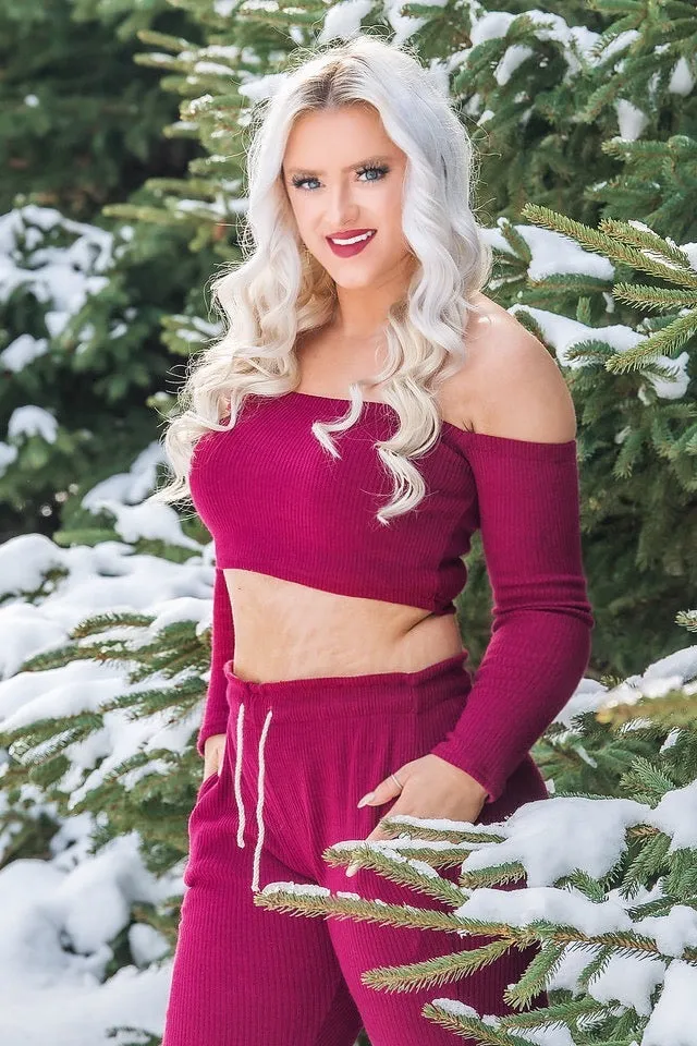 VANNAH Two Piece Sweater Suit