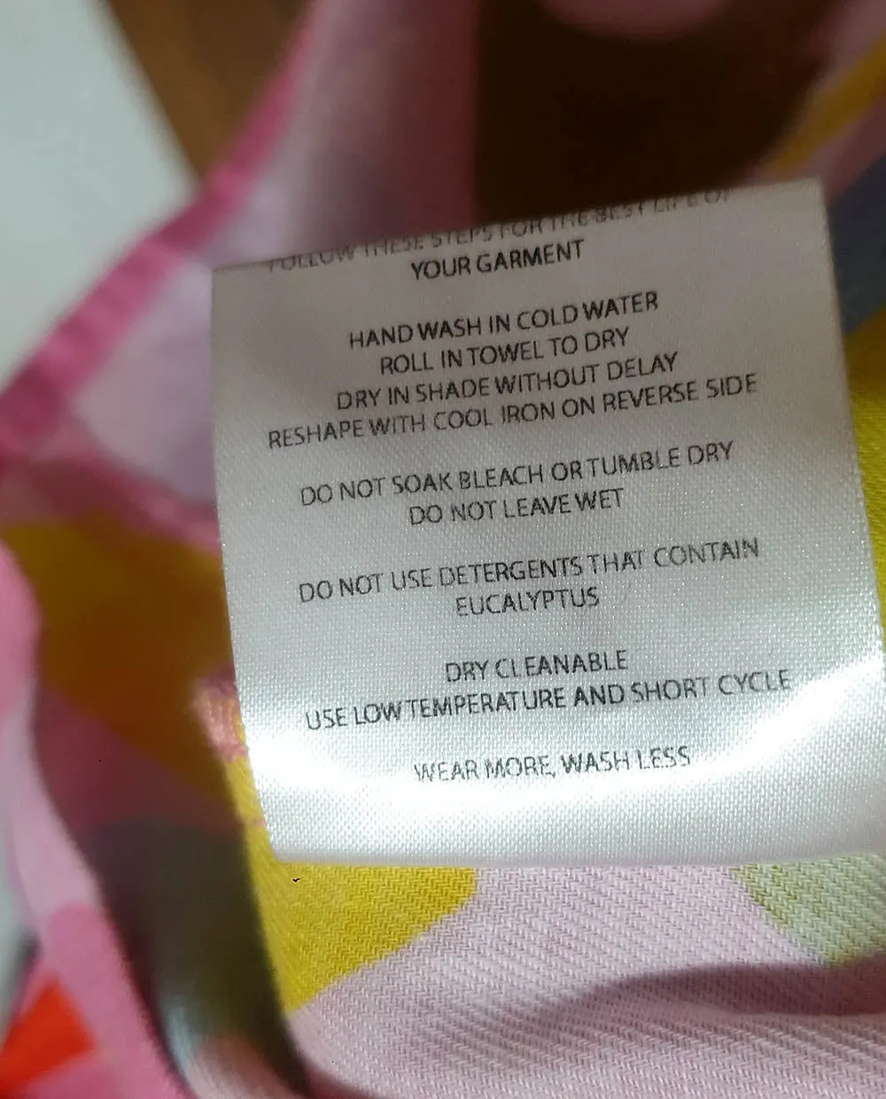 Variety Hour pink print cotton dress size M