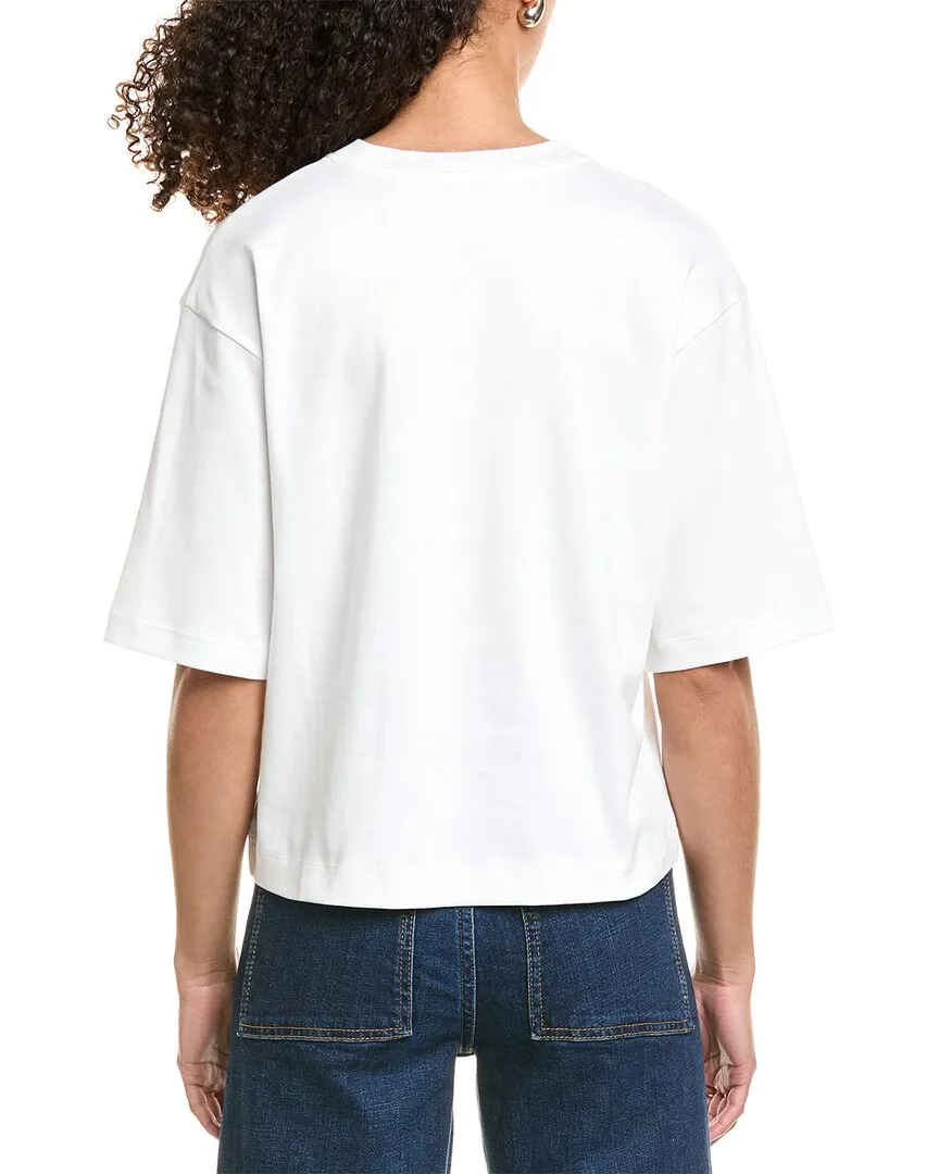 Vince Wide Sleeve Crop T-Shirt