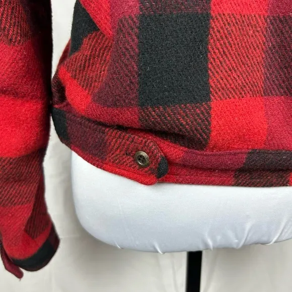 Vintage 90s Erika Casuals Buffalo Plaid Wool Jacket