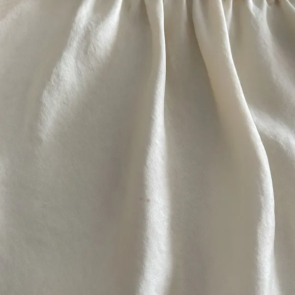 Vintage All Soft Silk Cream Panties with Imported Lace Trim