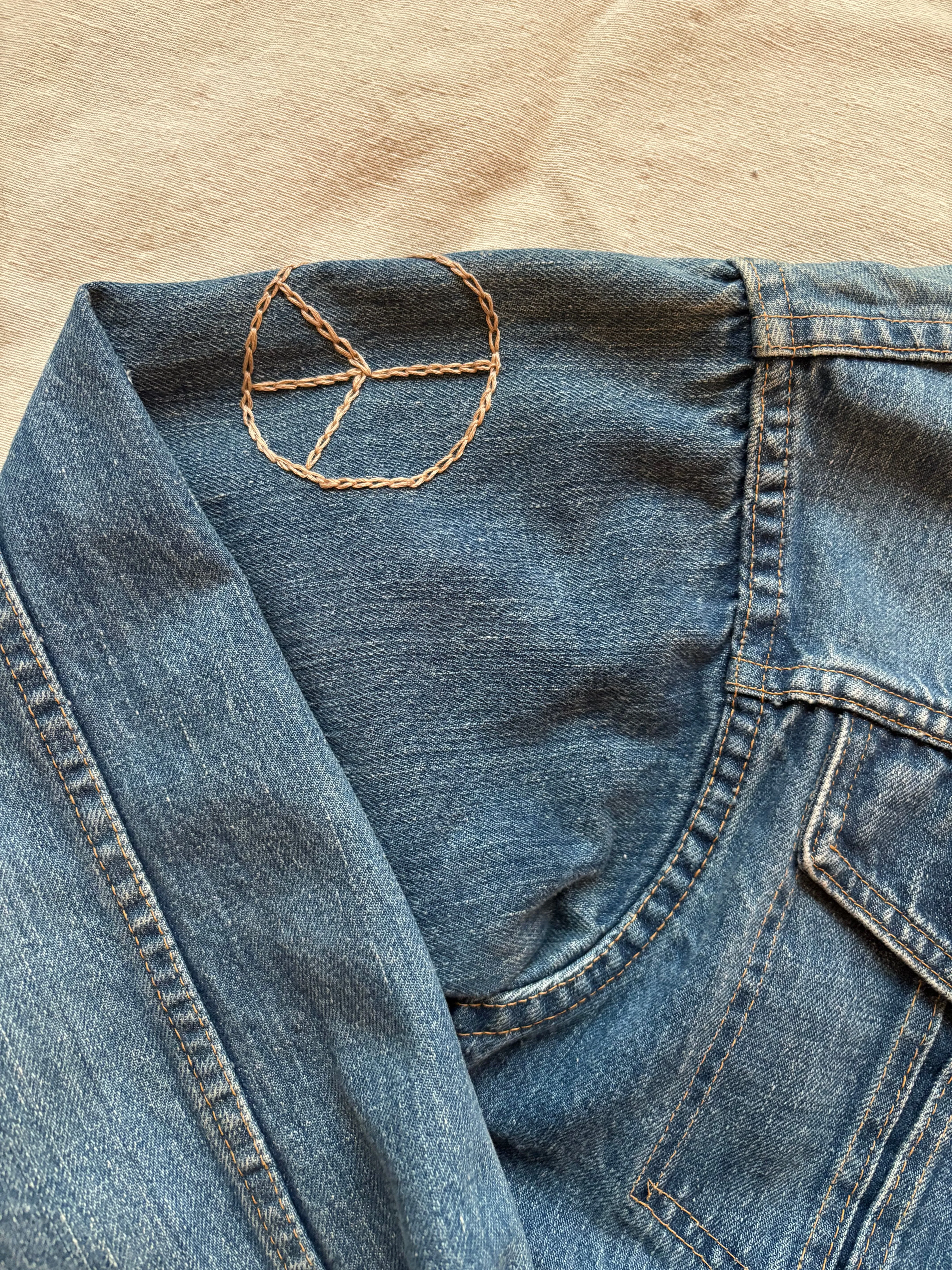 Vintage Gaucho Calico Jacket