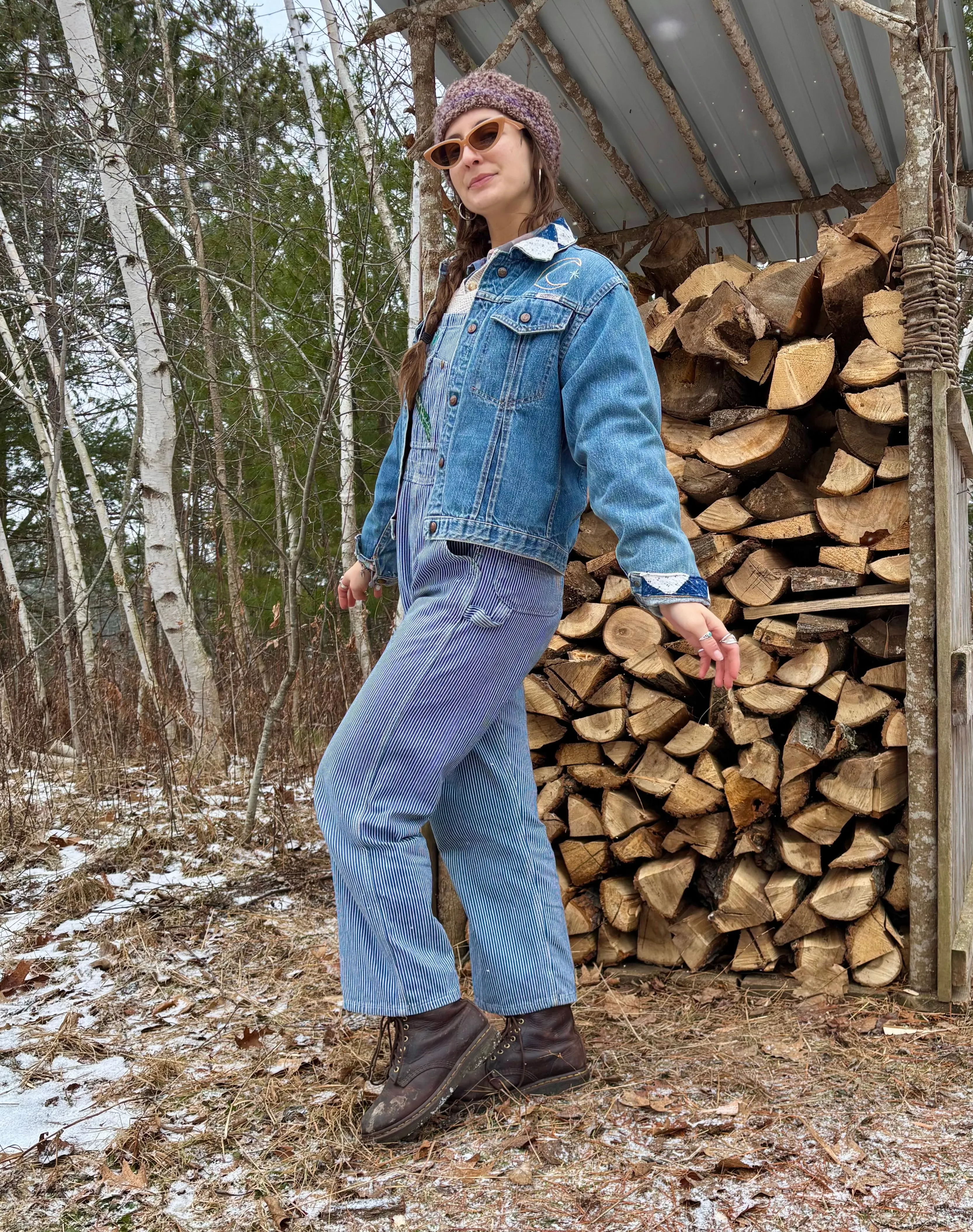 Vintage Gaucho Calico Jacket