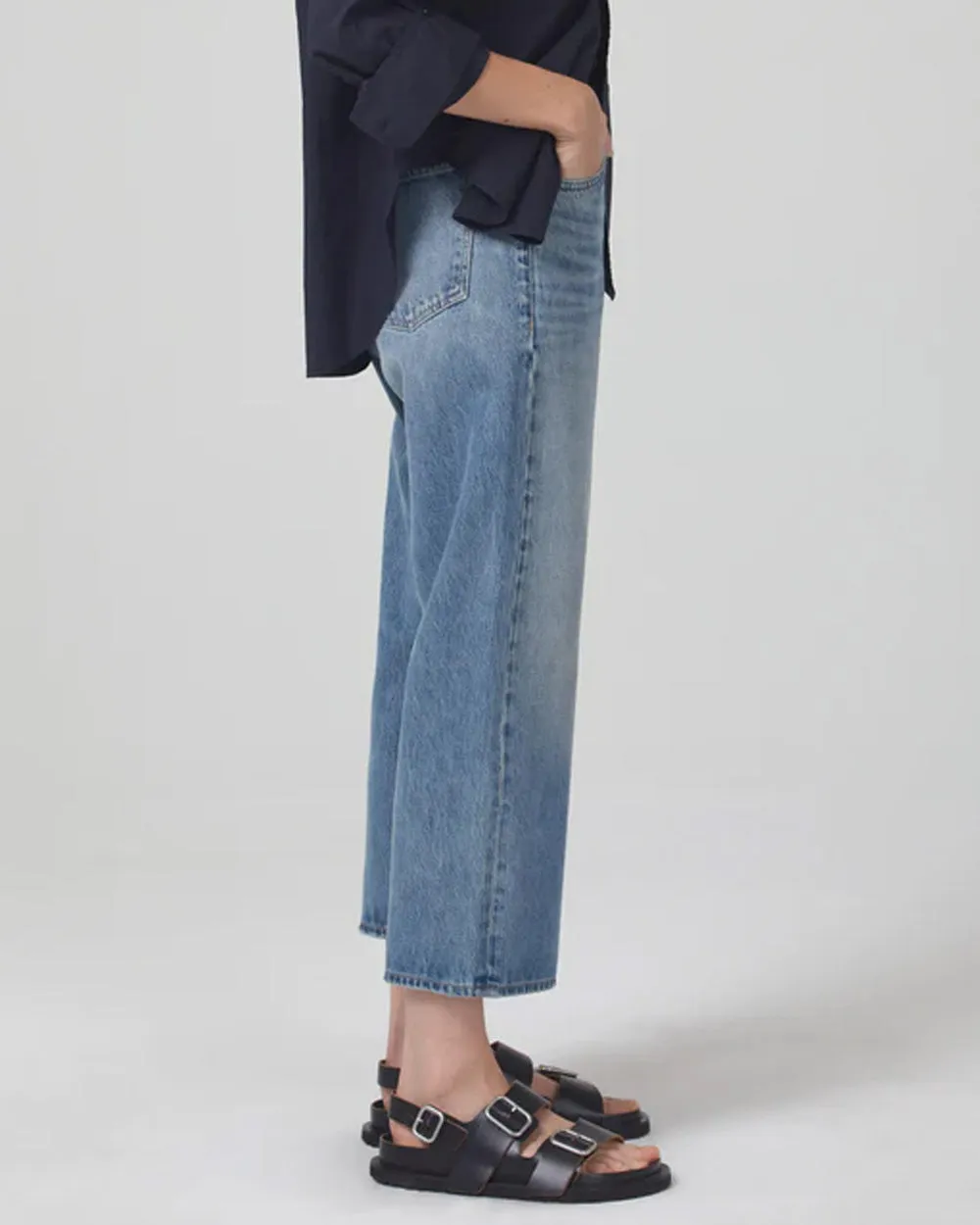 Vintage Wide Leg Gaucho in Sodapop