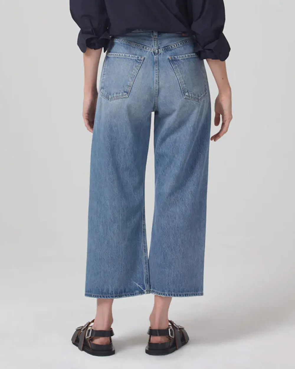 Vintage Wide Leg Gaucho in Sodapop