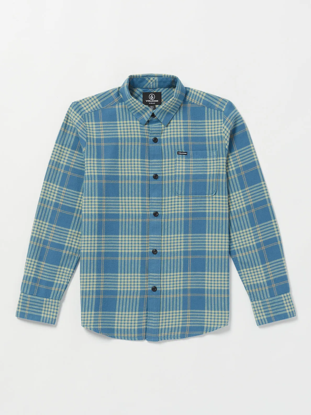 Volcom Boys Caden Plaid Long Sleeve flannel