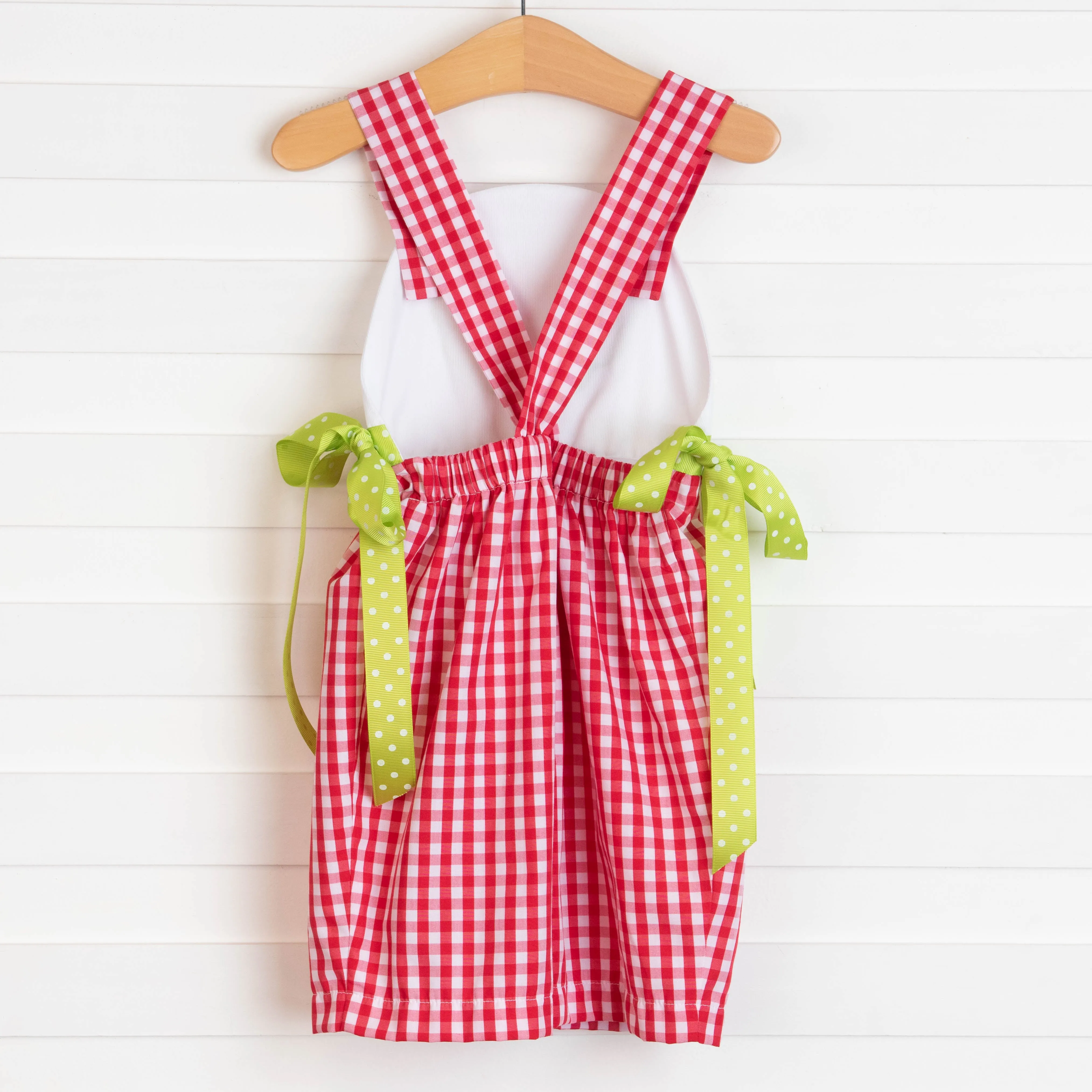 Watermelon Summer Romper, Red