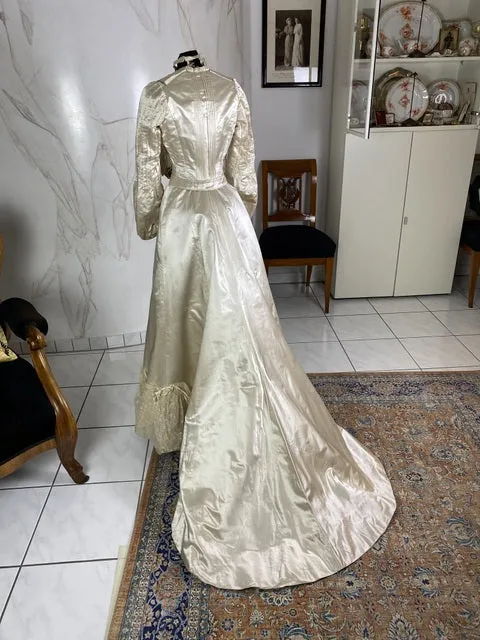 Wedding Dress, ca. 1901
