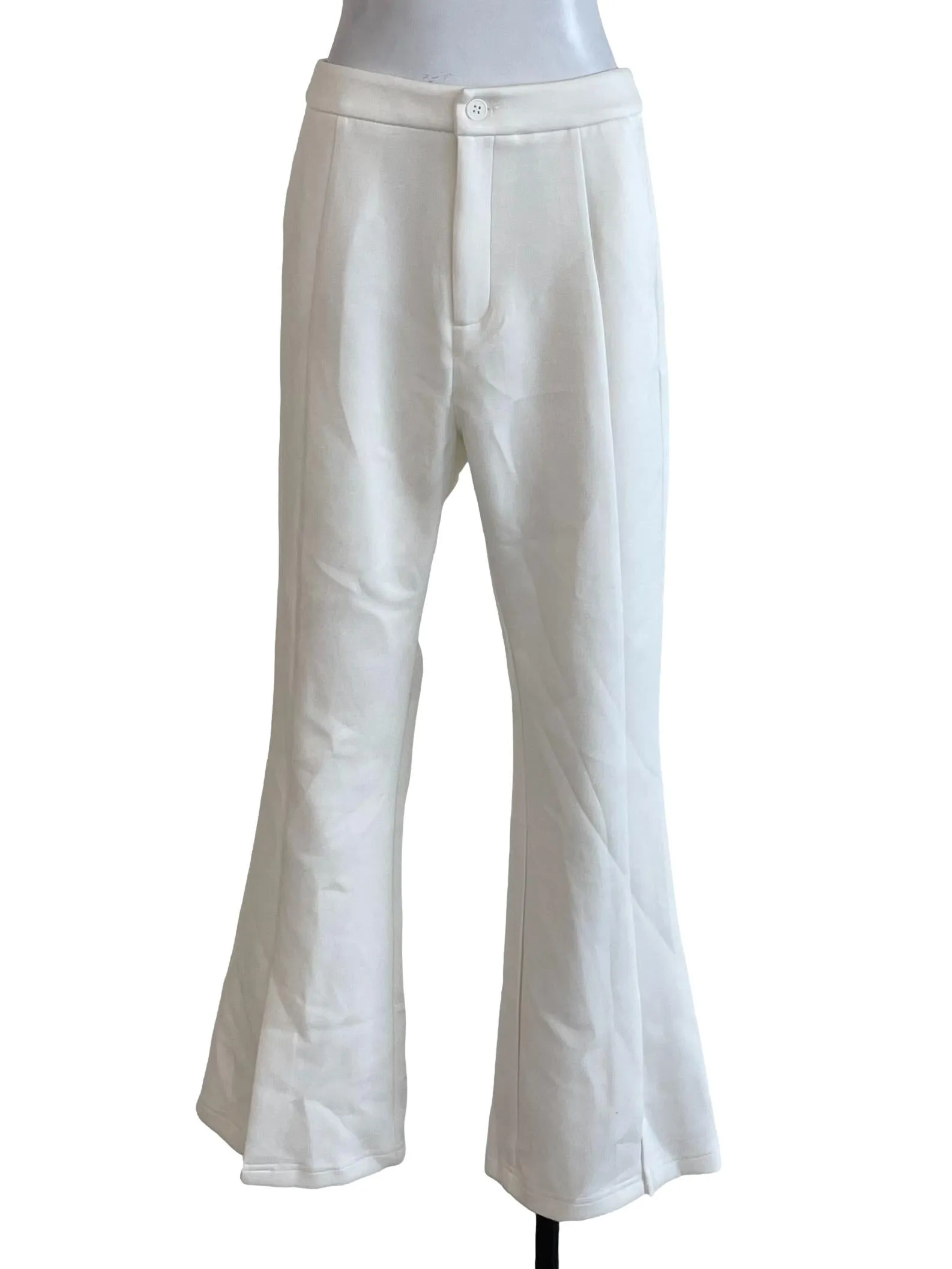White Gaucho Pants