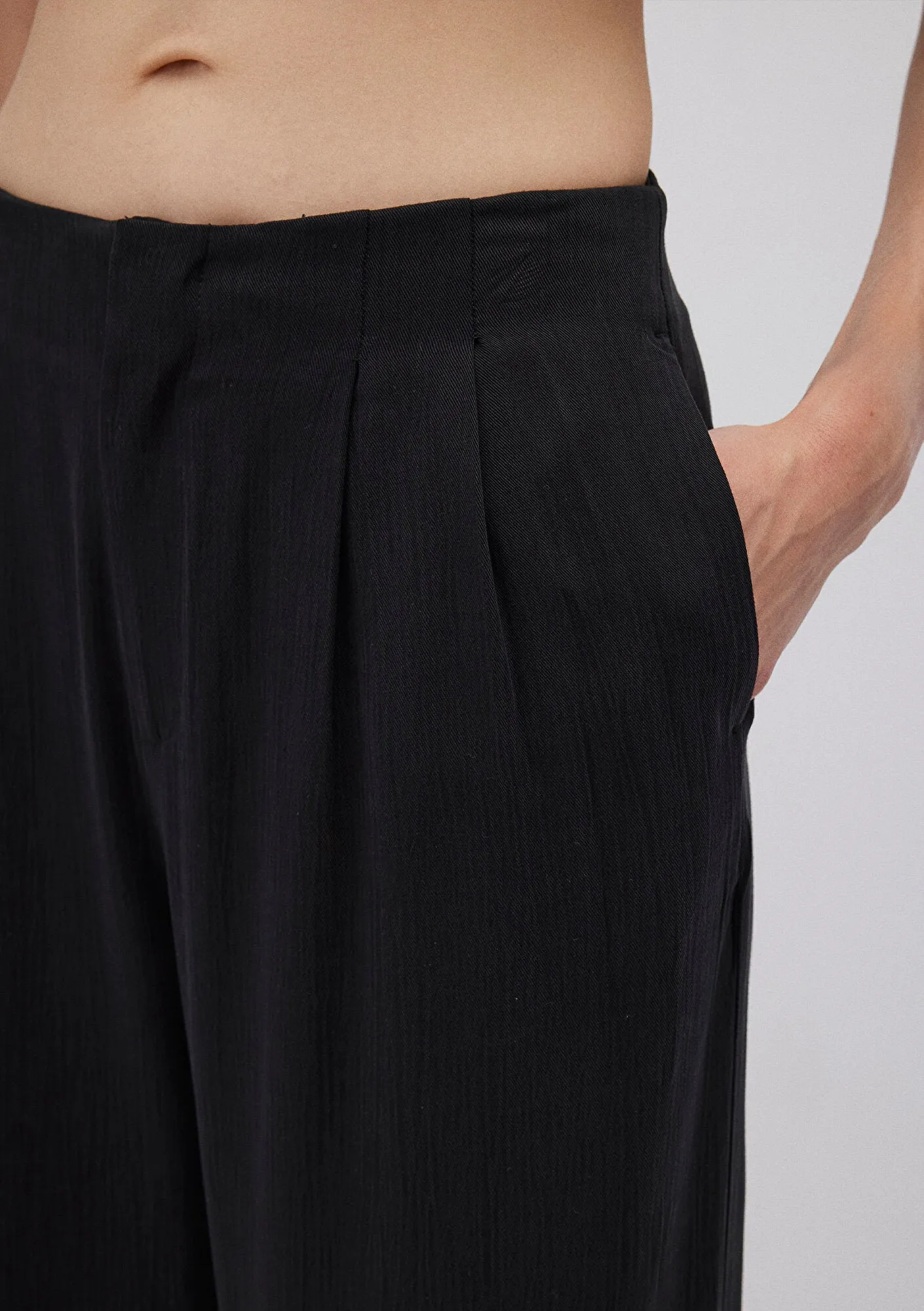Wide Leg Black Pants