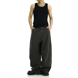 Wide-Leg Cargo Pants