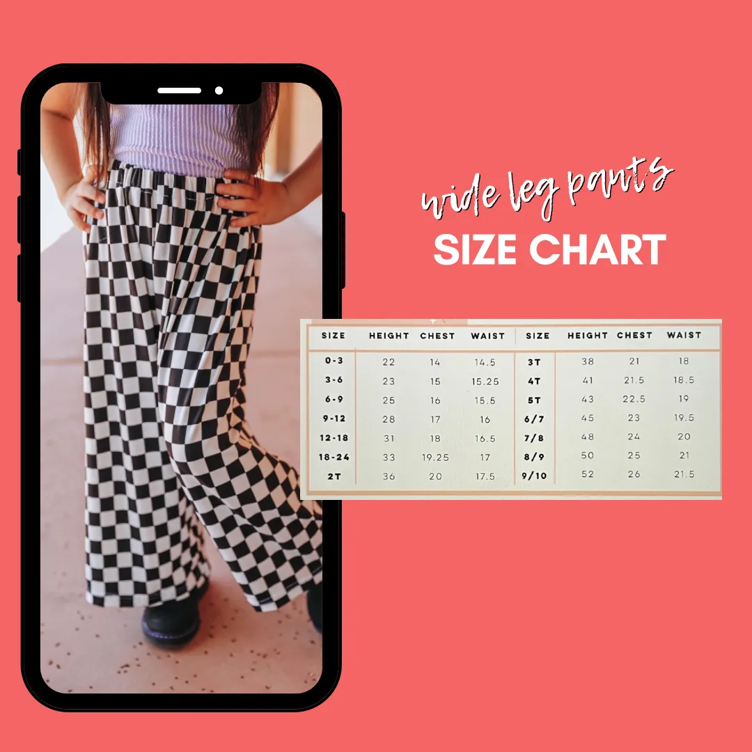 Wide Leg pants: Choose your print
